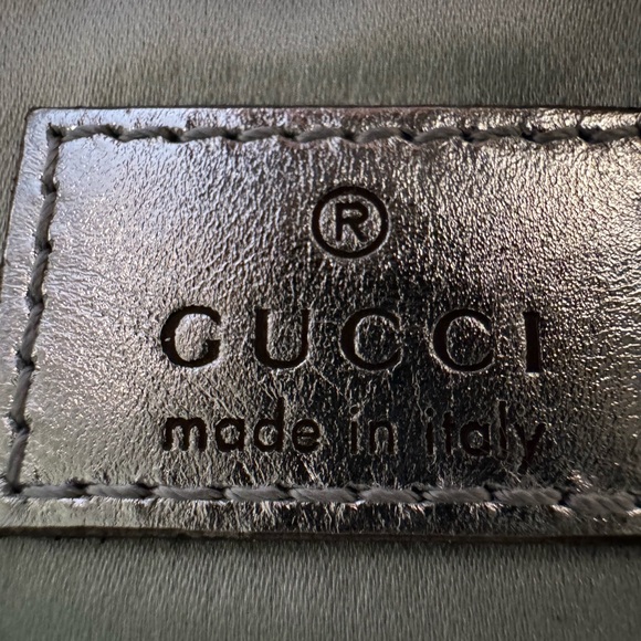 Gucci Horsebit Chain Iridescent Leather Shoulder Bag - Picture 8 of 9